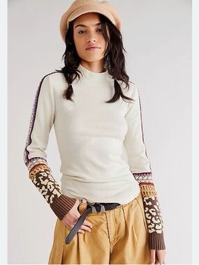 Free People "Switch It Up" thermal top
